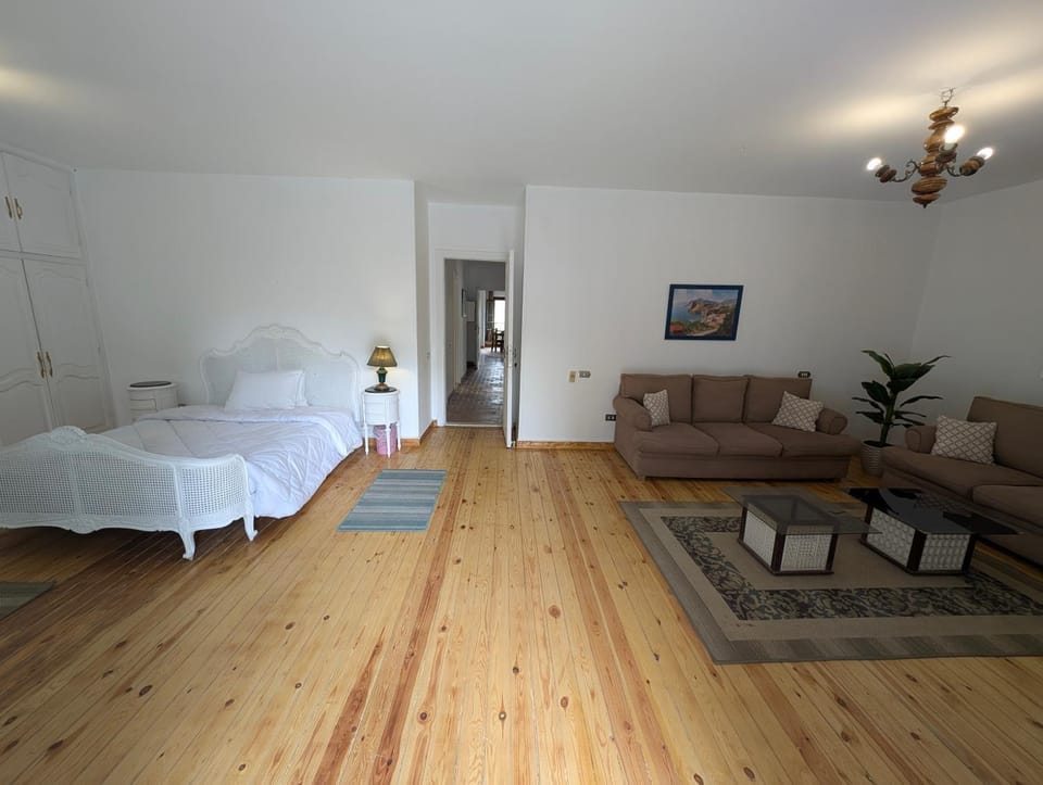 Bed, Photo of the whole room, Seating area, Bedroom