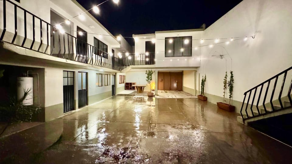 Property building, Patio, Night, View (from property/room)