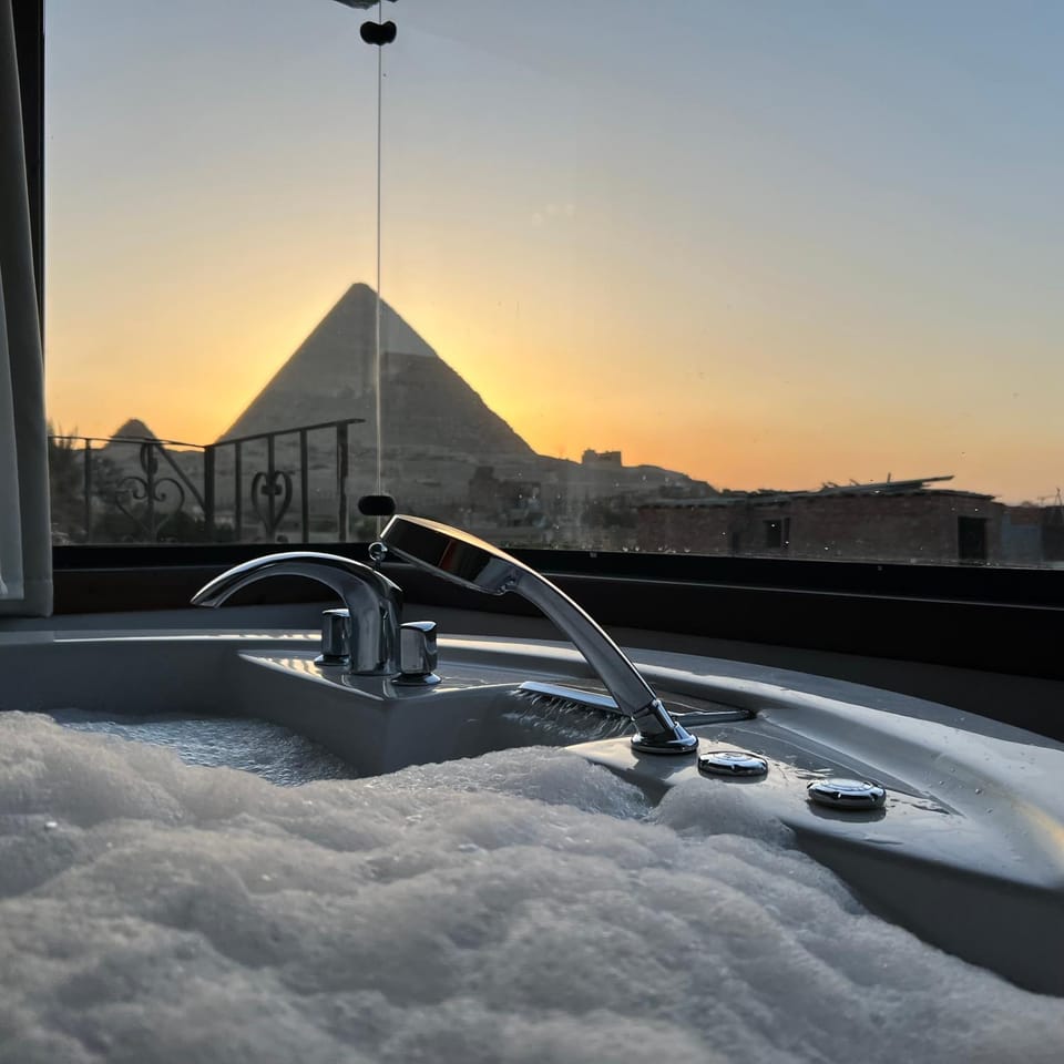 Mountain view, Sunset
