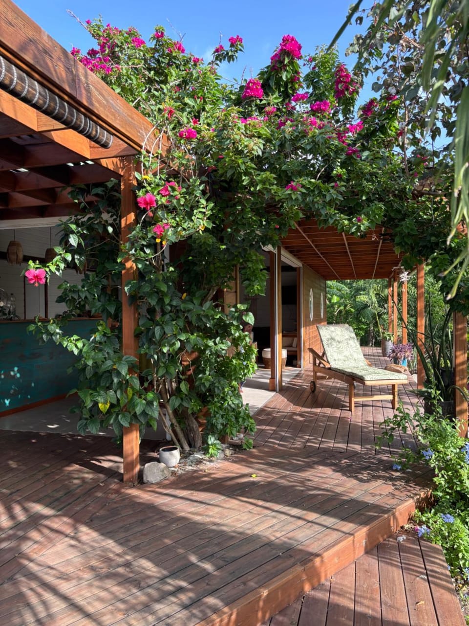 Patio, Garden view