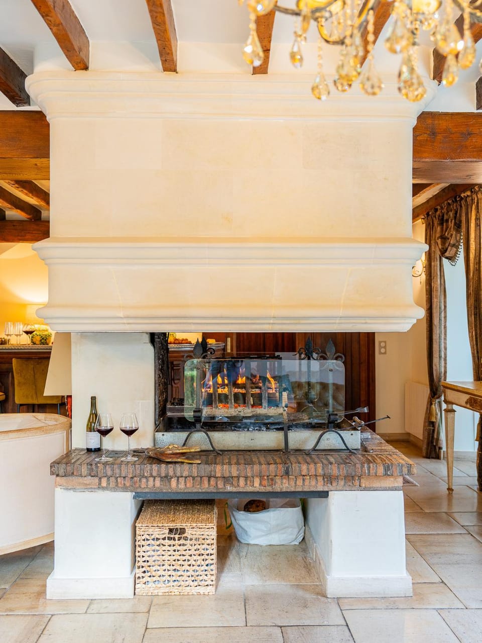 fireplace