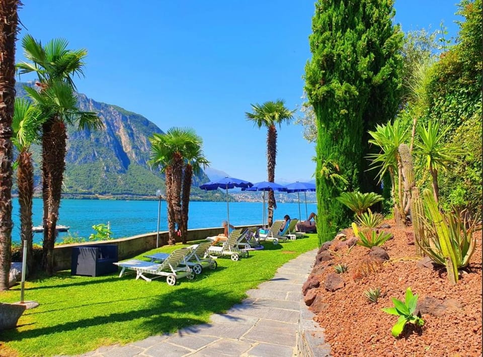 Garden view, Lake view