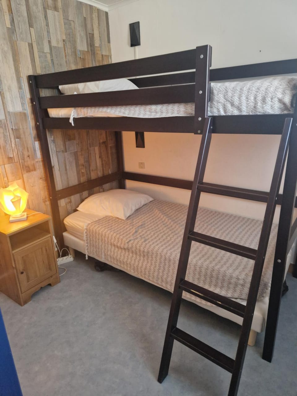 Photo of the whole room, bunk bed