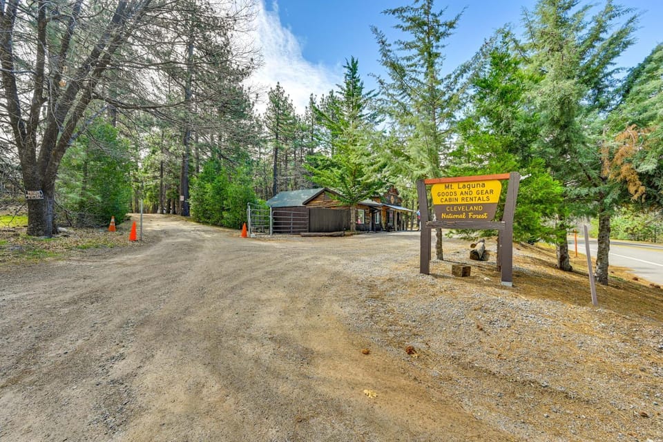 Near Hiking & Mtn Biking: Cozy Cabin in Mt Laguna! Cabin in Mount Laguna