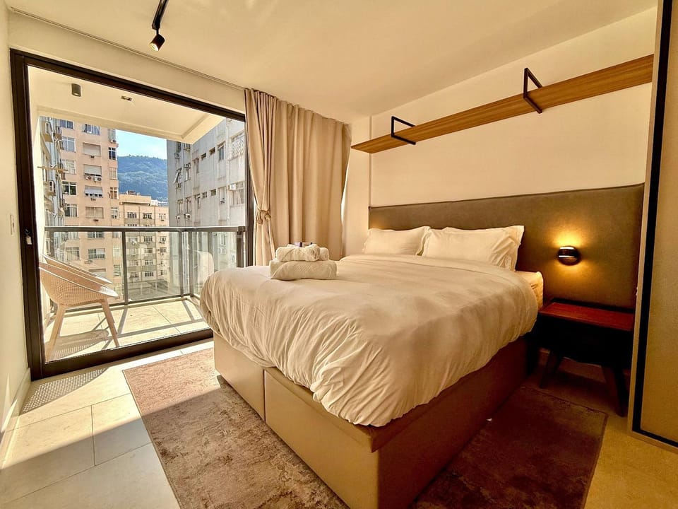 Studio Flamengo - Novo, varanda, piscina e gym Apartment in Santa Teresa