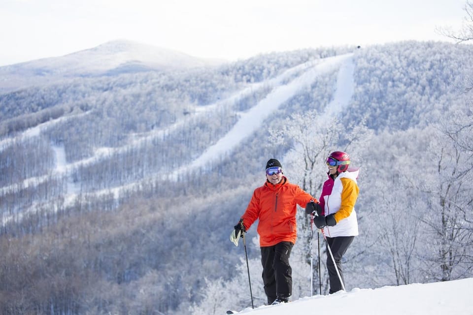 Day, People, Natural landscape, Winter, Skiing, group of guests