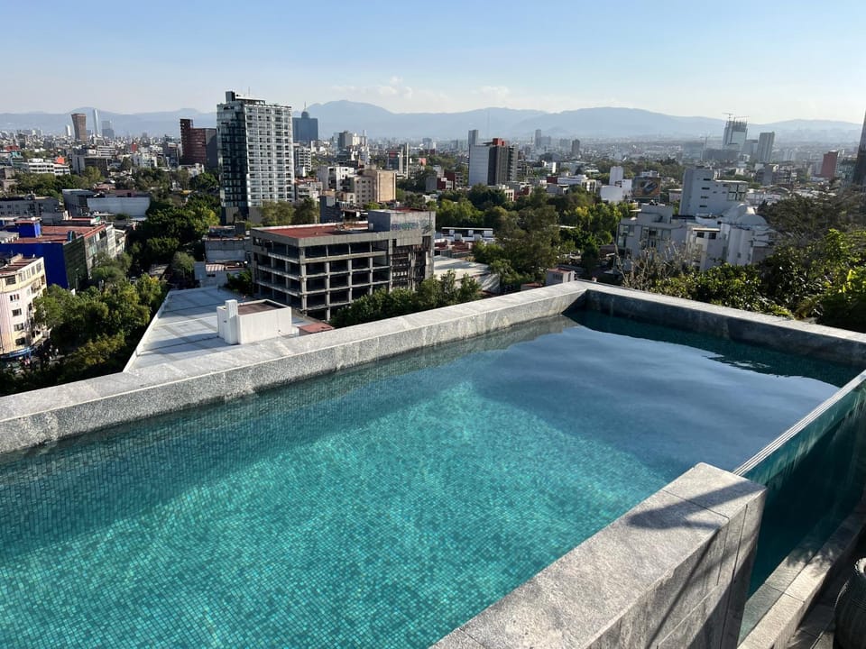 City view, Pool view, Swimming pool