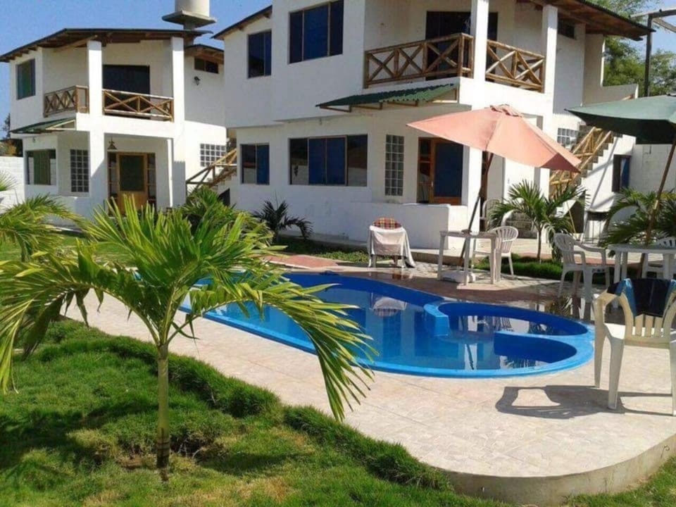 Property building, Patio, Day, Garden, Garden view, Pool view, Swimming pool, Swimming pool