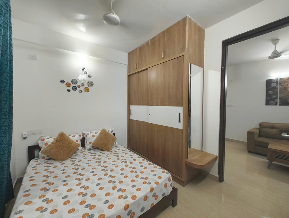 Bed, Bedroom, wardrobe