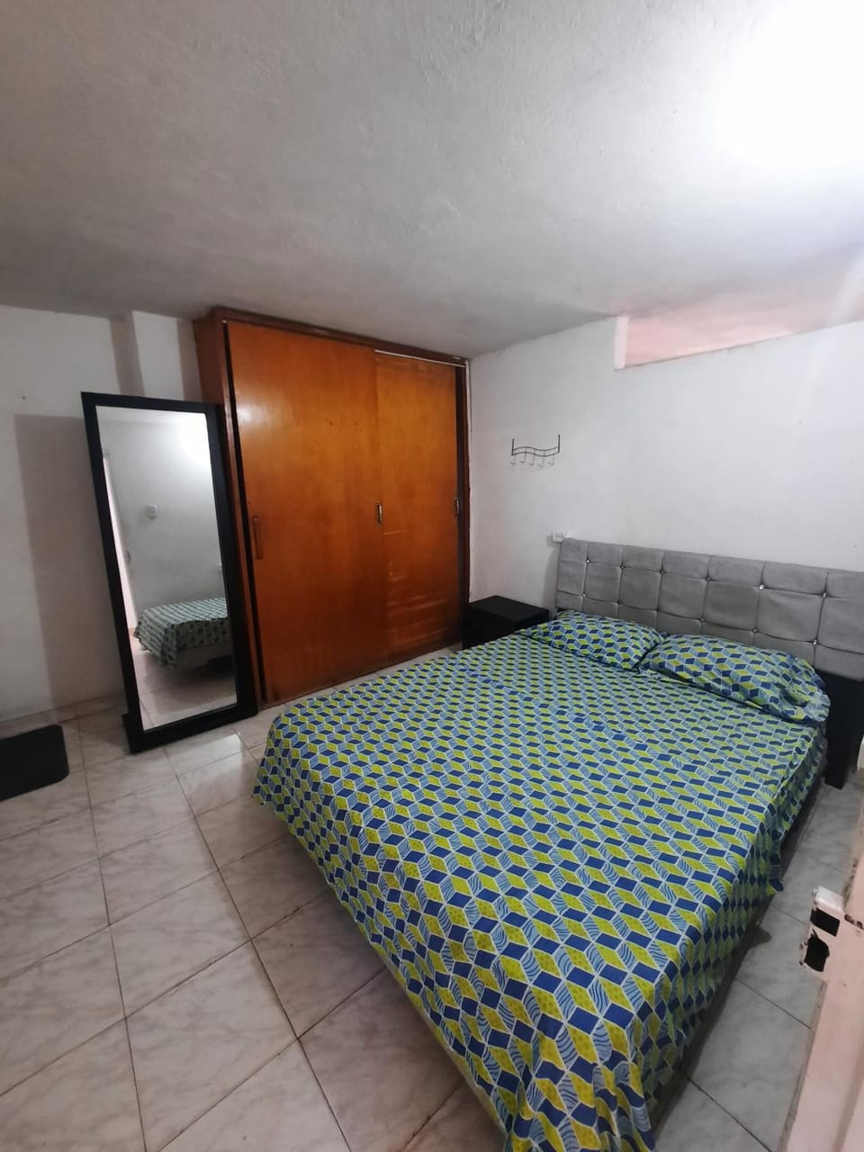 Bed, Photo of the whole room, Bedroom, wardrobe