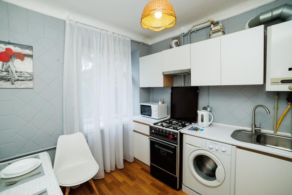 Kitchen or kitchenette, minibar, oven, pet friendly, stove, washing machine, dryer