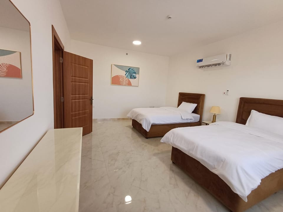 Bed, Bedroom, air conditioner