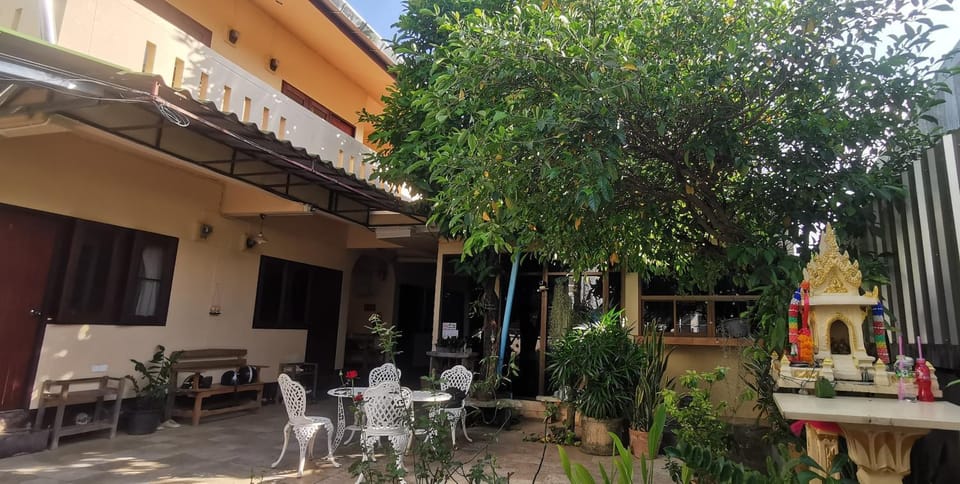 Property building, Garden, Garden view