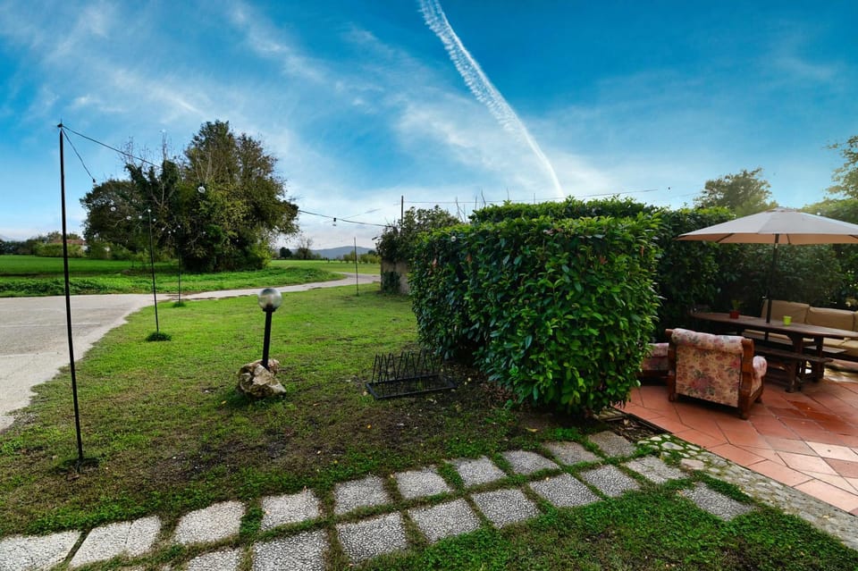 Patio, Facade/entrance, Natural landscape