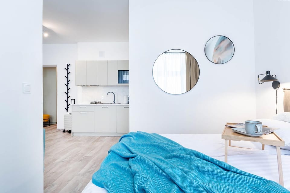 Bed, Kitchen or kitchenette, Photo of the whole room, Bedroom