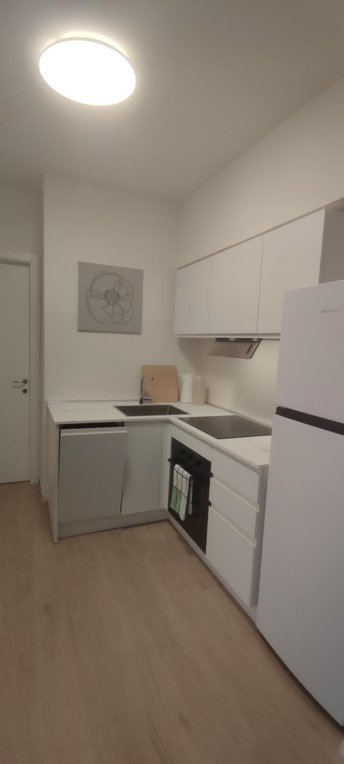 Kitchen or kitchenette, kitchen