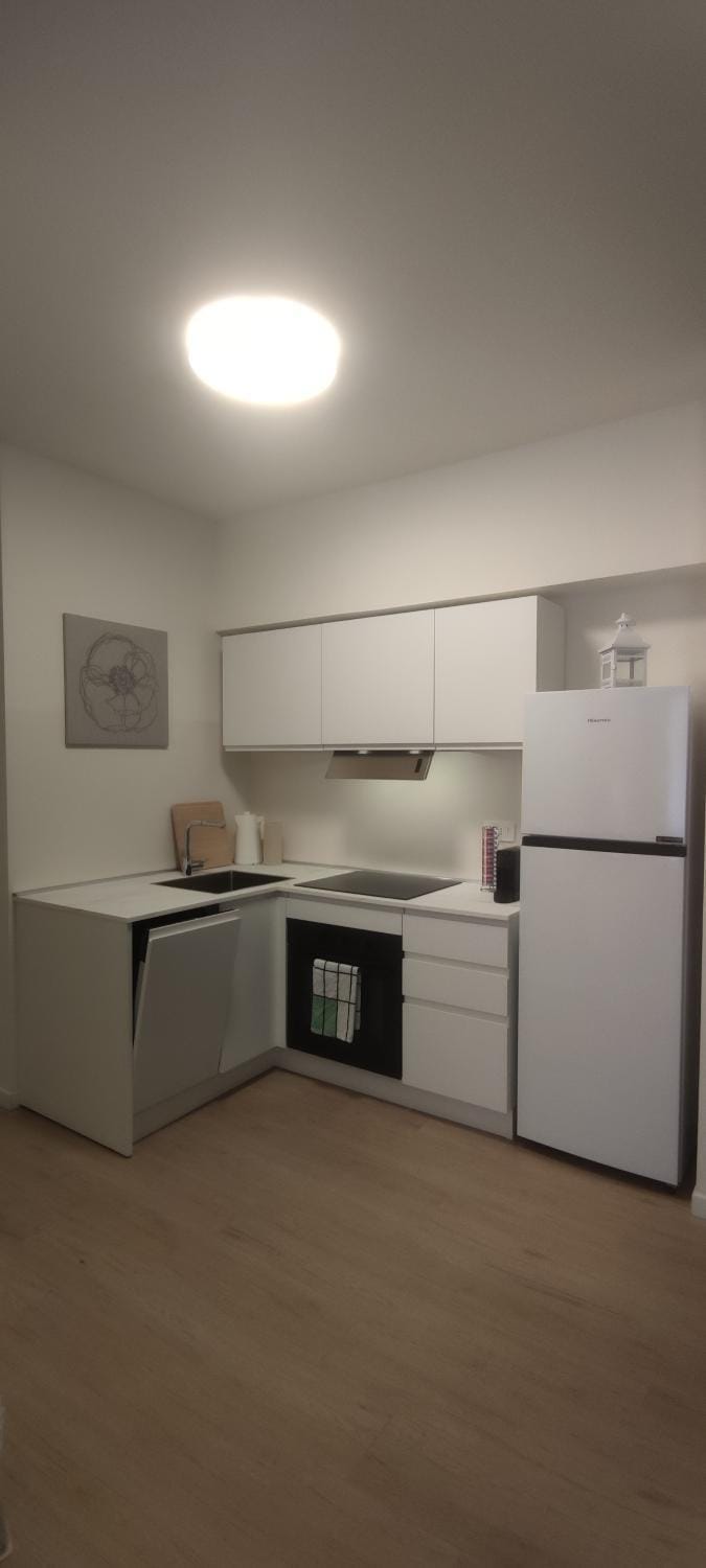 Kitchen or kitchenette, kitchen