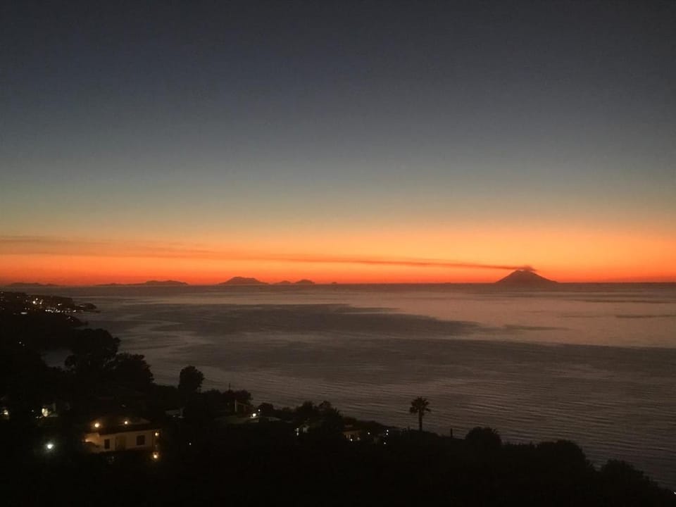 Nearby landmark, Natural landscape, Sunset