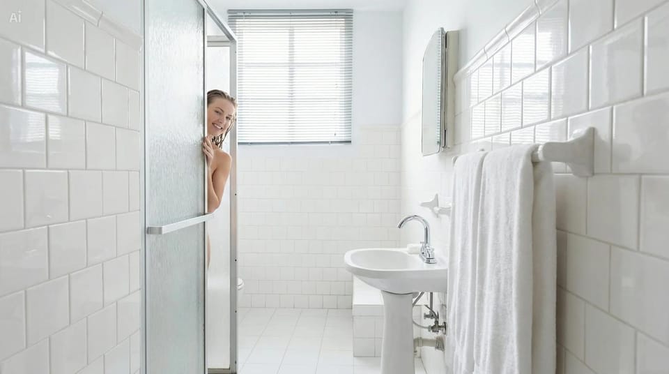 Toilet, People, Bathroom, Guests, group of guests, towels