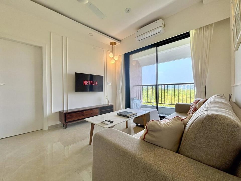 Luxury 2BR Mangrove 2 Pool Wifi A-412 Apartment in Candolim