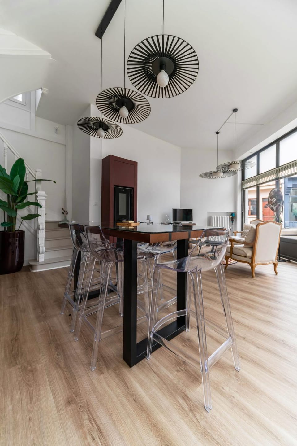 Living room, Dining area