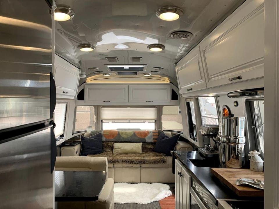 Huge Airstream is Perfect for a Family Getaway House in Concord
