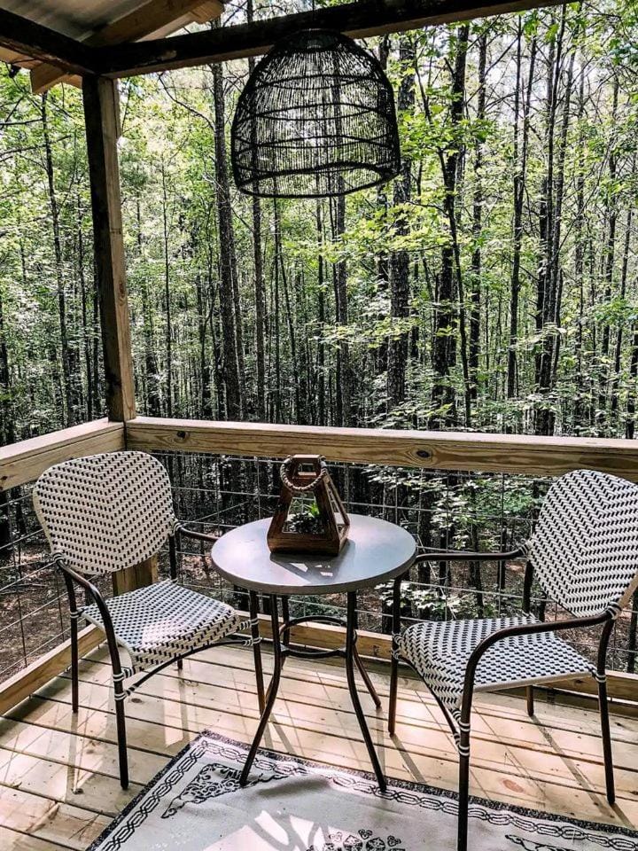 Secluded Treehouse Rental Ideal for Glamping in Alabama House in Lewis Smith Lake