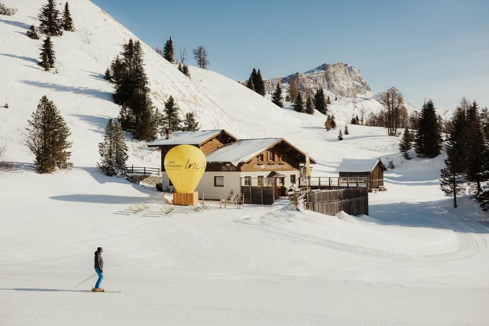 Day, People, Natural landscape, Winter, Skiing, Mountain view