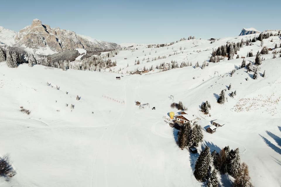 Day, Natural landscape, Winter, Mountain view