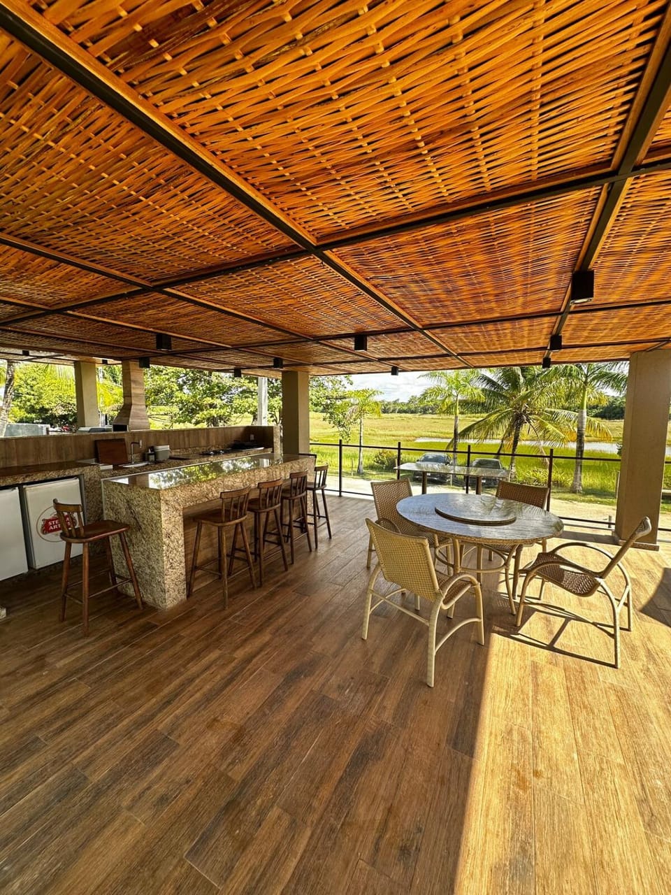 Seating area, Communal kitchen
