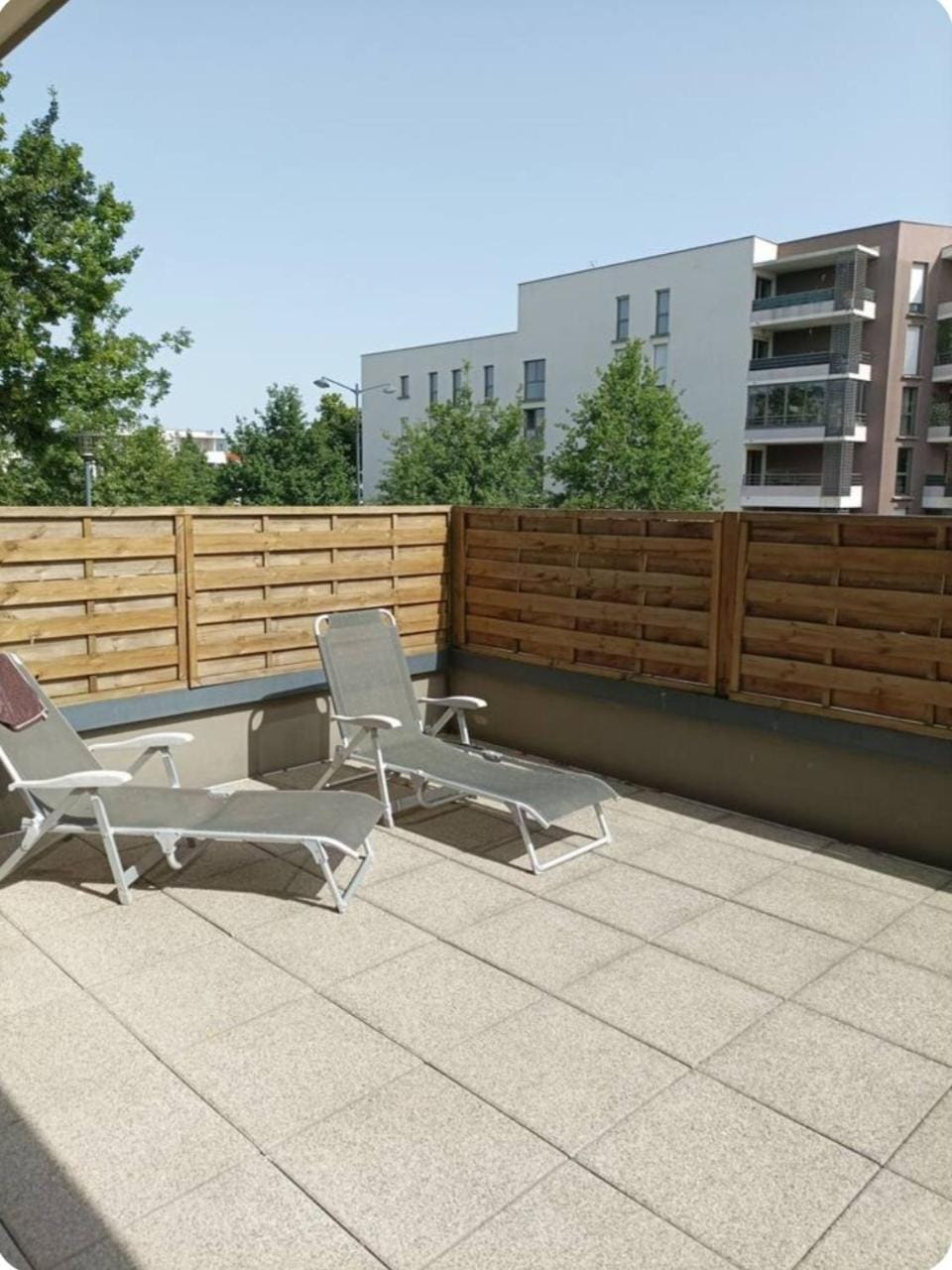 Appartement quartier Beauregard à Rennes avec terrasse Apartment in Rennes