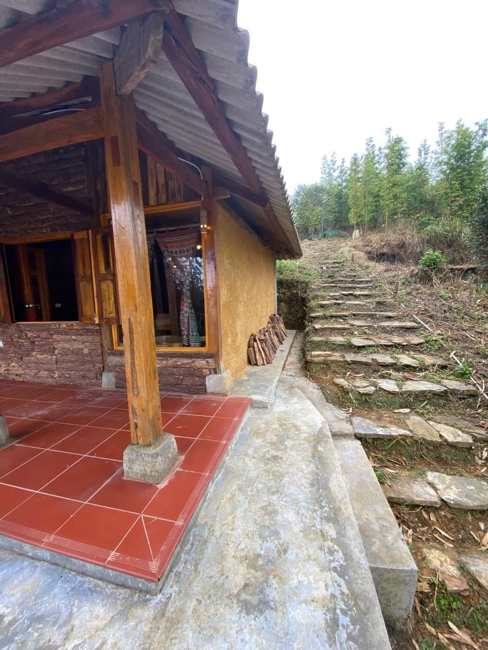 Property building, Day, Garden, Garden view