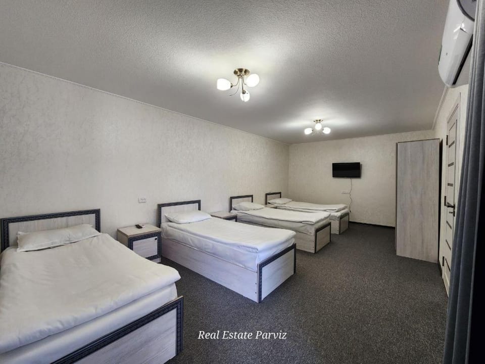 Bed, TV and multimedia, air conditioner
