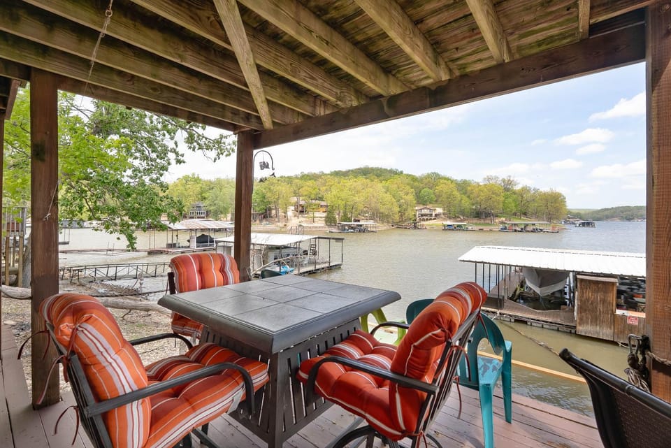 Sandy beach water toys great dock House in Lake of the Ozarks