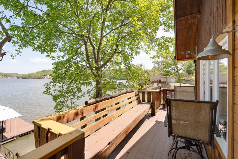 Sandy beach water toys great dock House in Lake of the Ozarks
