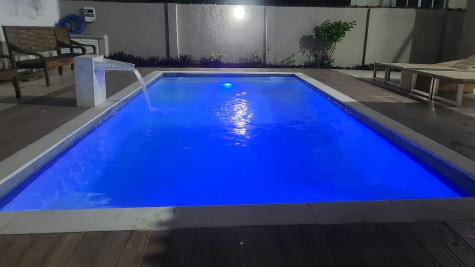 Night, Swimming pool