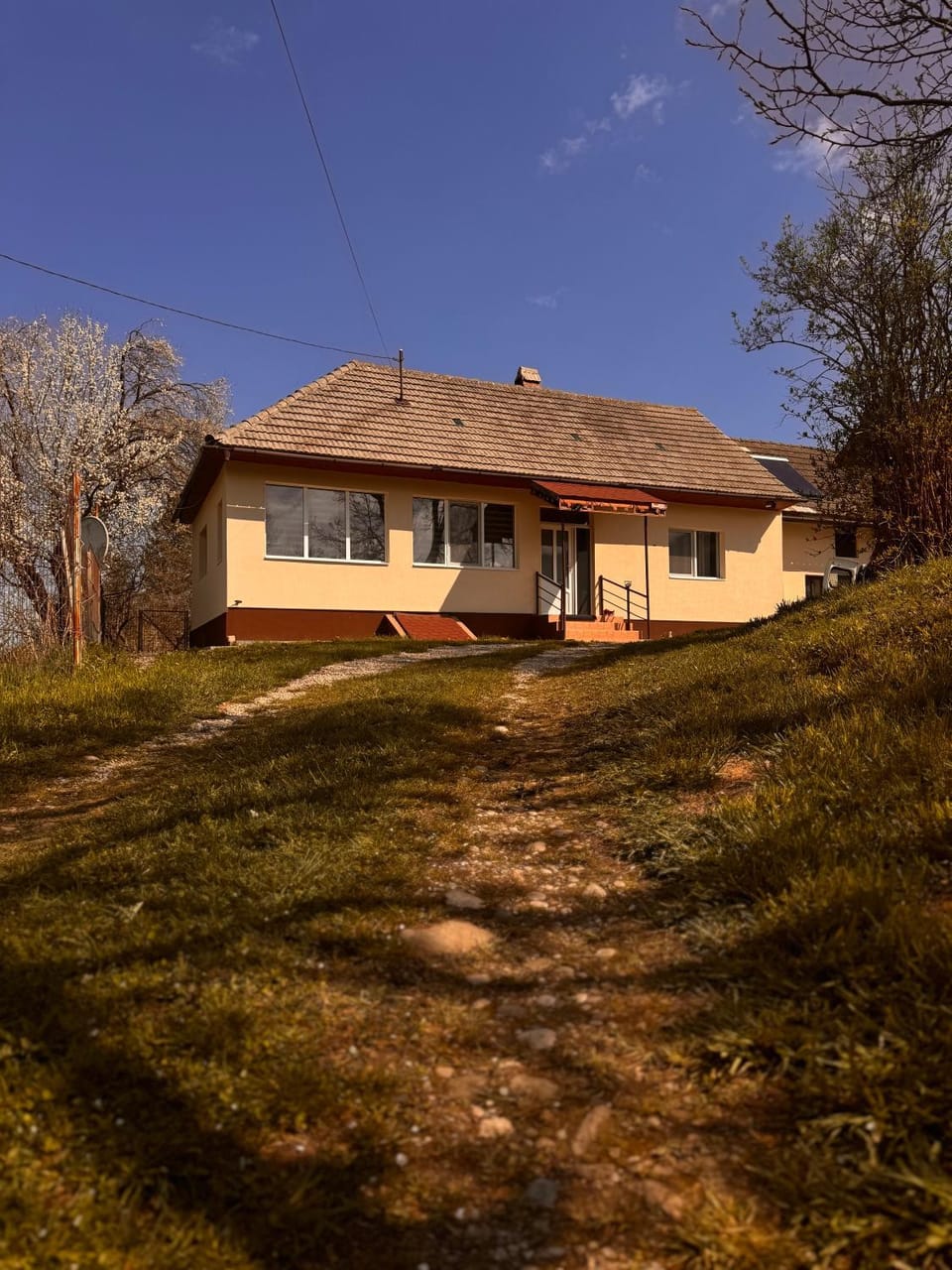 Property building, Spring, Day, Natural landscape