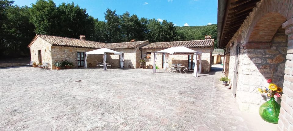 Property building, Patio