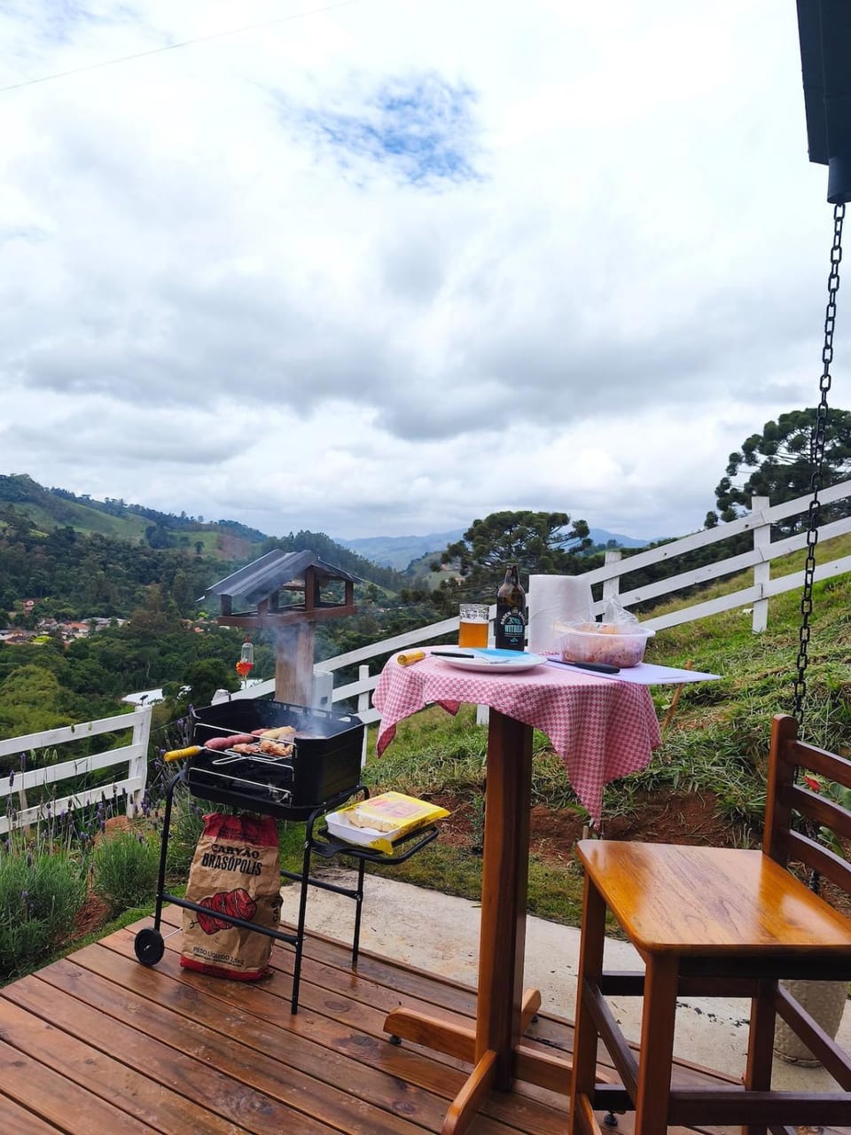 chalé com Hidro e Vista panorâmica para Serra House in State of São Paulo