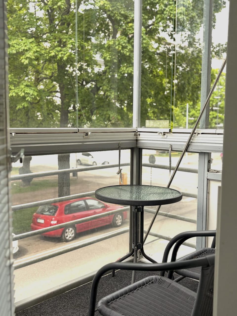 Balcony/Terrace, Quiet street view