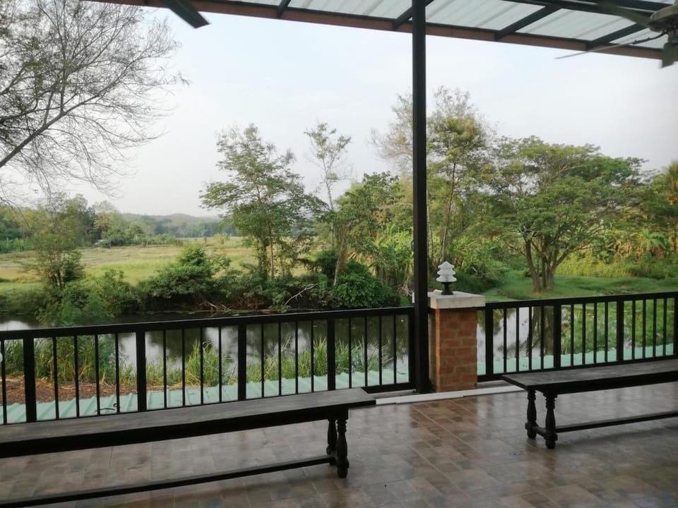 Natural landscape, Balcony/Terrace, Garden view