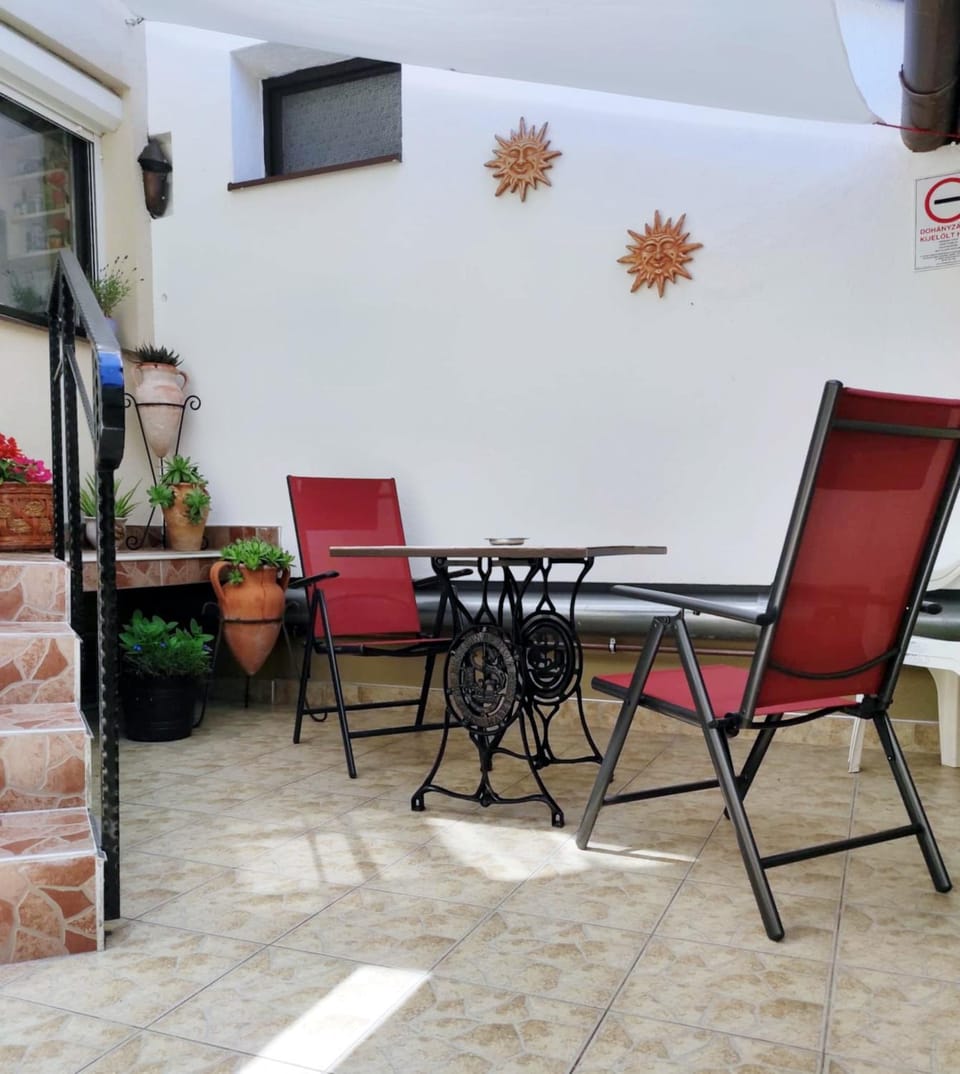 Property building, Patio