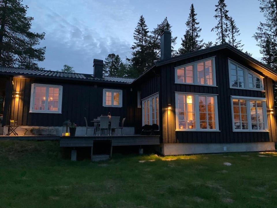 Gvelvåsen Panorama, Blefjell, family cabin with view and nature Cabin in Viken, Norway