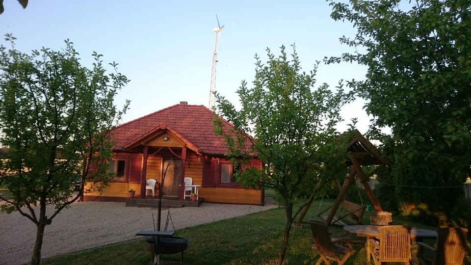 Property building, Garden view