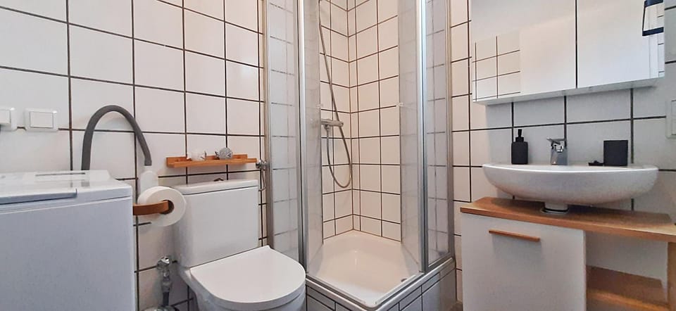Shower, Toilet, Bathroom, washing machine