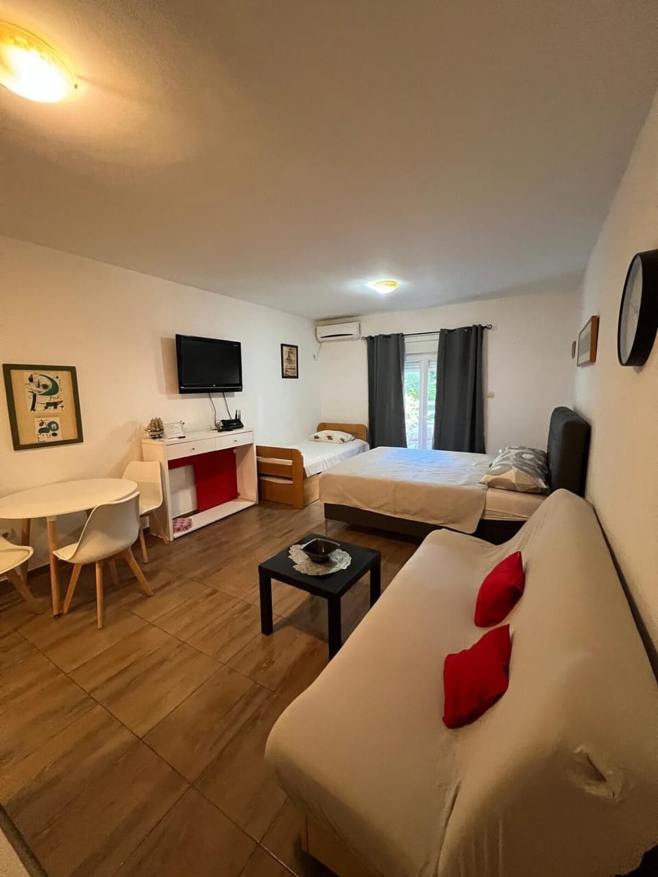 Quiet Studio Bečići Garage available 5 e per day Apartment in Budva Municipality