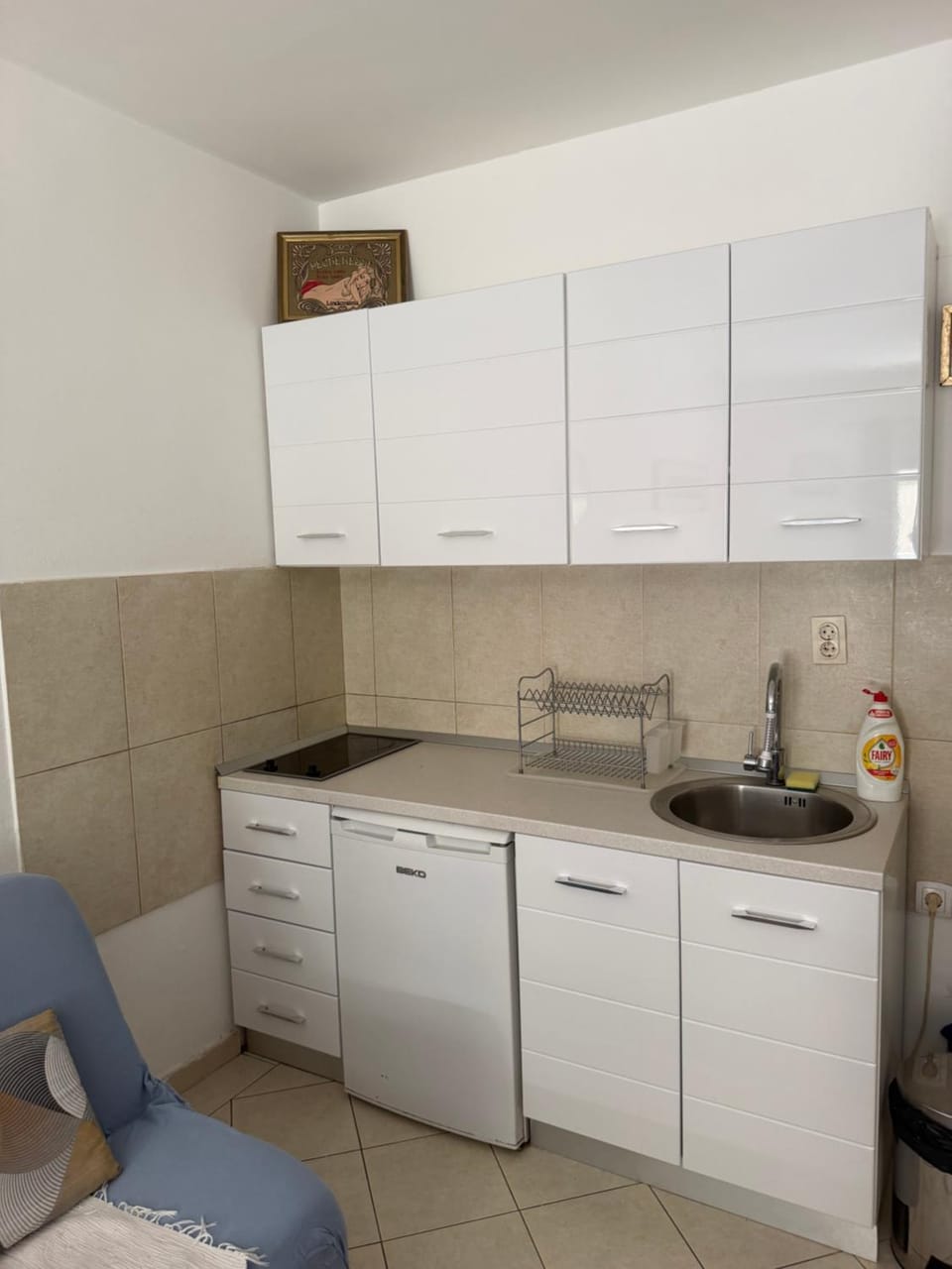 Quiet Studio Bečići Garage available 5 e per day Apartment in Budva Municipality