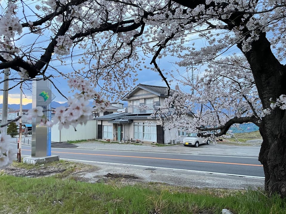 Property building, Spring, Garden