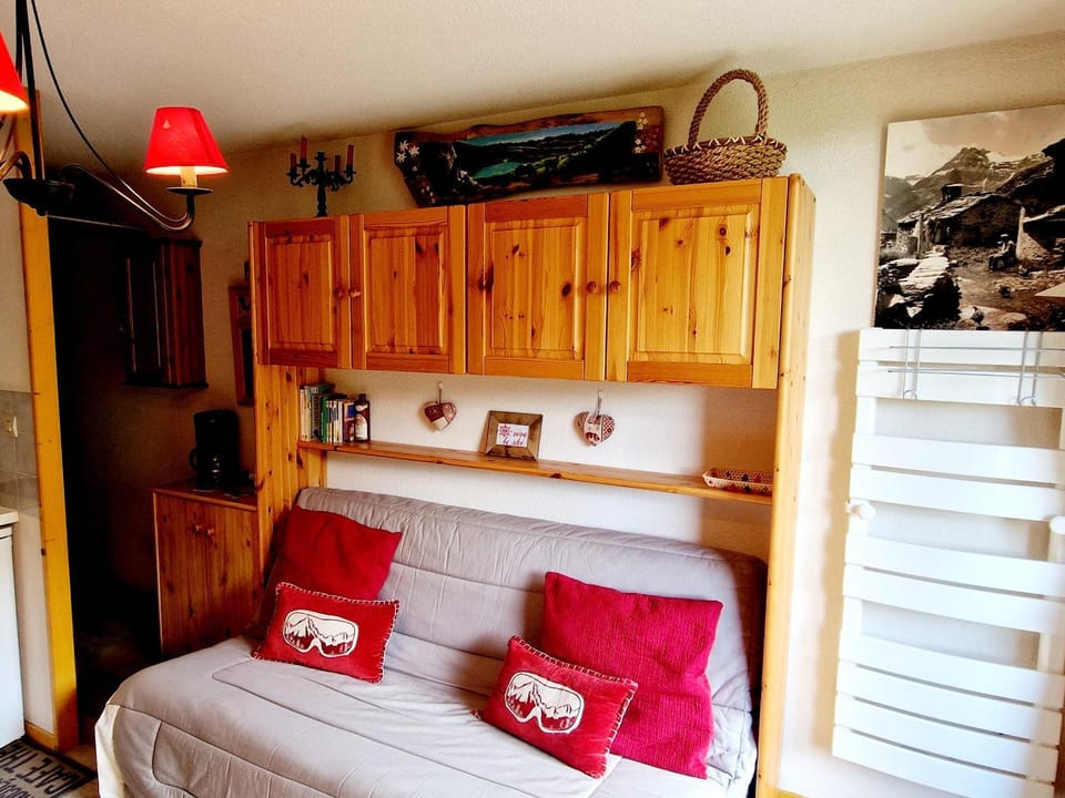 Charmant studio cabine près des pistes à La Plagne Montalbert - FR-1-755-38 Cabin in La Plagne-Tarentaise