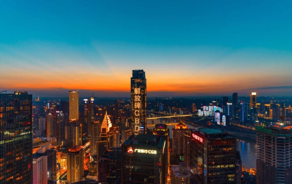 Nearby landmark, Natural landscape, Bird's eye view, City view, Sunrise, Sunset